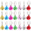 24Pcs Decorative Dog Bells Multi-function Pet Bells Adorable Collar Bells Cat Accessory 1