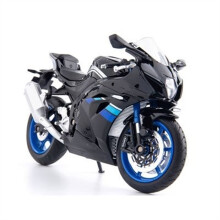 1/12 Motorcycle Model DieCast Alloy Toy Motorcycle Racing Model Locomotive Children's Toy Boy Gift Collection For Suzuki GSXR1000 Black