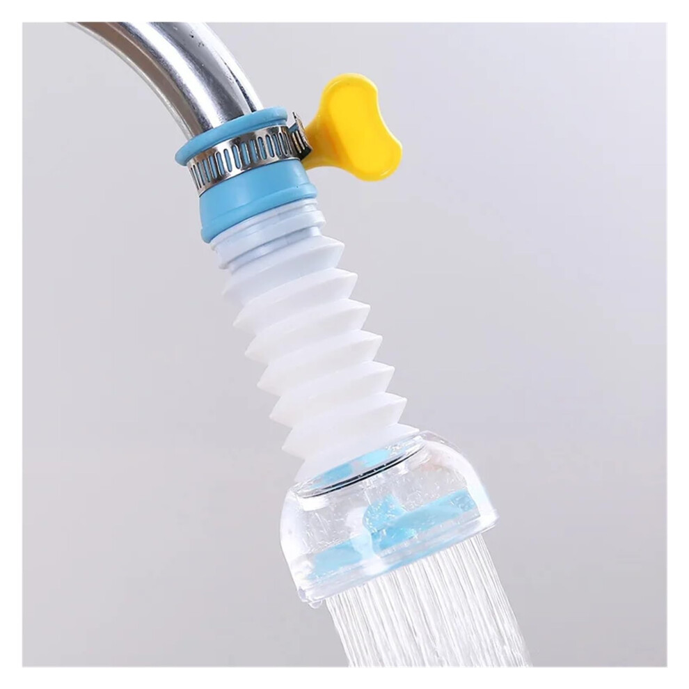 Faucet Extender Kitchen Faucet Extender Rotatable Shower Nozzle Splashproof Plastic Onesize Reduces Splashes Blue 9426802381016