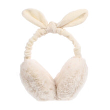 Lovely Bowknot Winter Warm Earmuff Folding Ear Warmer Portable Earcaps