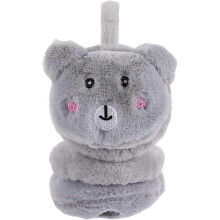 Cute Bear Winter Thick Fleece Warm Earmuffs for Girls Boys Ladies Flexible Ear Covers Thicken Plush Ear Warmer Kids Faux Fur Warm Earflaps