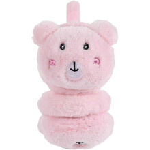 Cute Bear Winter Thick Fleece Warm Earmuffs for Girls Boys Ladies Flexible Ear Covers Thicken Plush Ear Warmer Kids Faux Fur Warm Earflaps