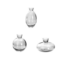 Clear Glass Bottle With Cork Spherical Glass Bottles Decorative Glass Vase Potion Style Glass Bottle Elegant Centerpiece Vase For Home Decorations