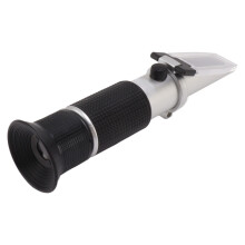 Milk Meter Refractometer 0-20% Handheld Auto Temp Aluminum Sensor