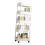 Adjustable Layer Storage Cart With Lockable Wheels, Rolling Storage Cart 5 Tier Organizer Mobile Shelving Unit Spacious Storage Solution Sturdy And La 4