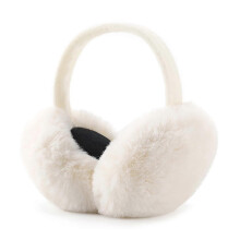 Winter Ear Warmers for Womensoft & Warm Cable Knit Furry Fleece Earmuffs
