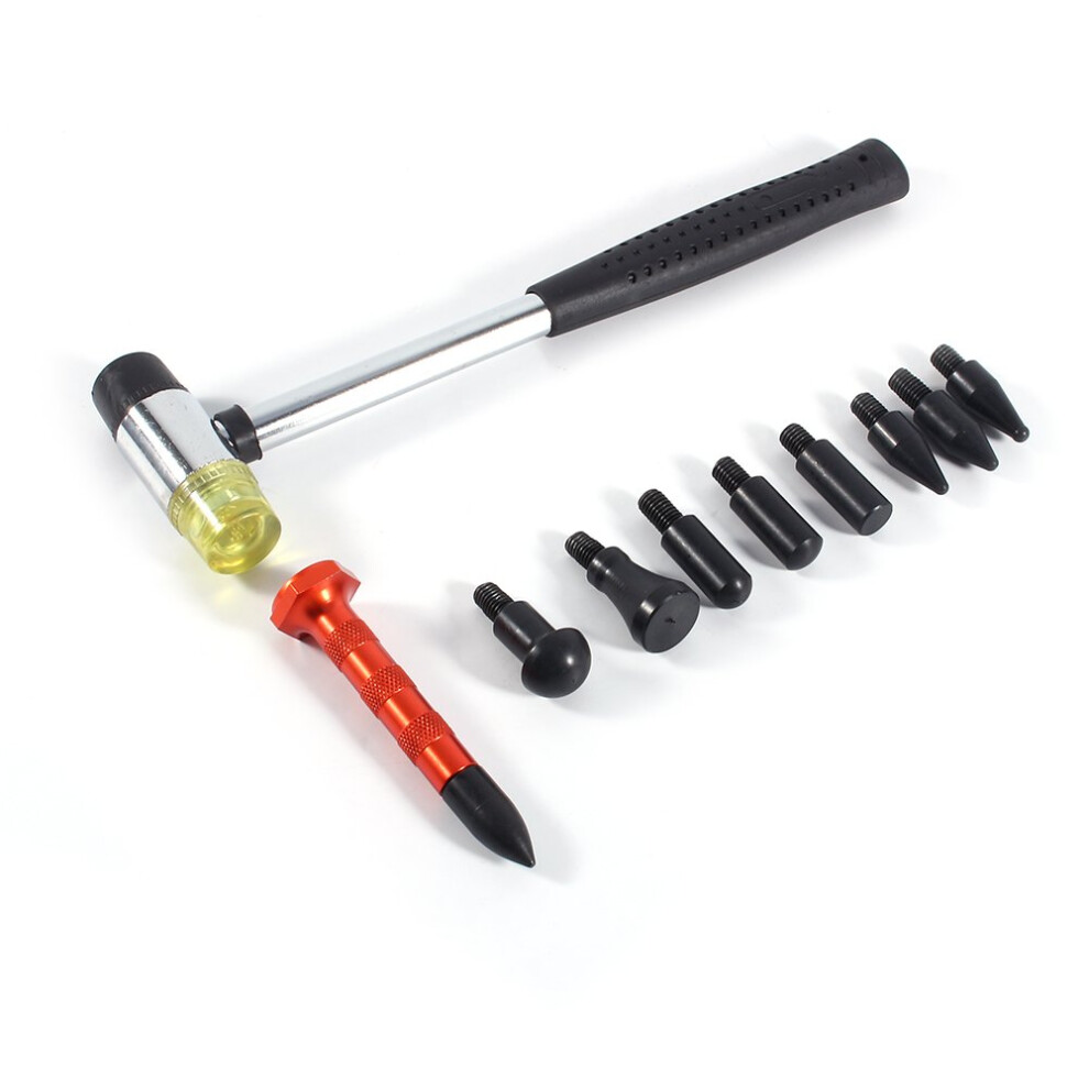 10Piece Dent Removal Tool Set, Car Dent Puller Hammer Pdr Tools 9365049054416