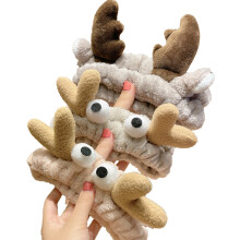 Niedliches Haarband mit Cartoon-Motiv, weiches Haarband aus Korallenvlies – das perfekte Geschenk für Frauen und Mädchen; Haarband mit