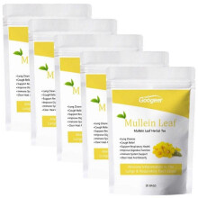 (5packs) Mullein Leaf Tea Bag Support Lung Cleansing & Detox, Digestive Health