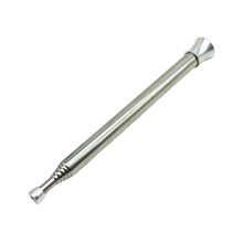 Fire Blow Pipe Stainless Steel Fireplace Bellows, Telescopic Outdoor Fire Blower, 6Section Fire Starter Tube