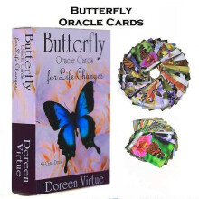 Butterfly Oracle Cards: 44 Cards Tarot Deck English Version Divination Oracle