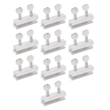 Multifunctional Security Lock for Sliding Doors, Longevity Window Lock, Heavy Duty Aluminum with Adjustable Design, Key Knob Type Lock for Home