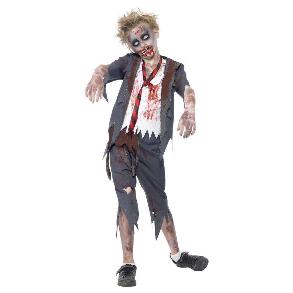 Smiffy's Childrens/Kids Zombie School Boy Costume