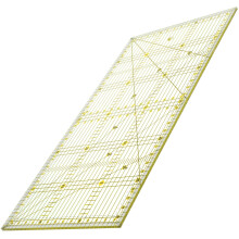 DIY Quilter Ruler Precision Carving with Dual Color Grid Lines for Easy Work, NonSlip for Quilting and Sewing Projects