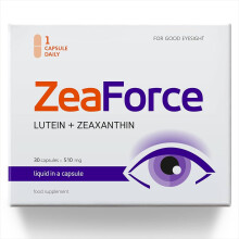 ZeaForce Lutein Zeaxanthin Natural Support 30Caps