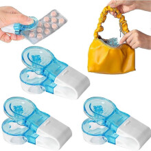 Portable Pill Taker Remover, Tablets Pills Blister Pack Opener Assistance Tool for The Elderly, Disabled, Pill Dispenser