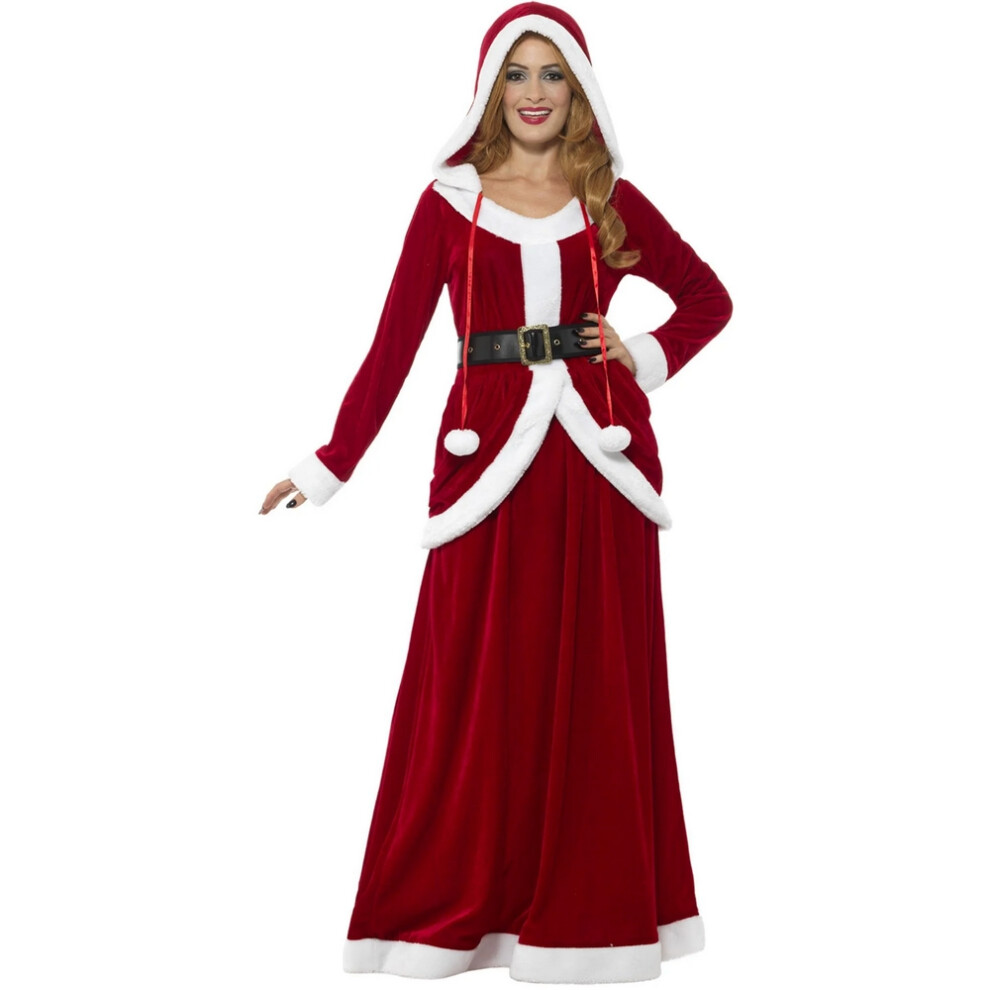 Smiffy's Womens/Ladies Deluxe Miss Claus Costume Set