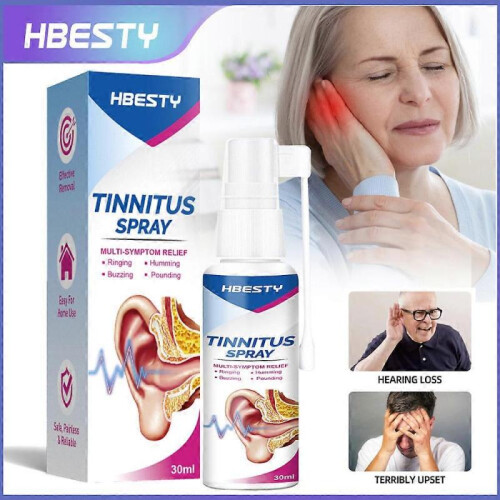 2024 Tinnitus Spray Ear Ringing Relief Relieving Ear Drops Hearing 30ml 1