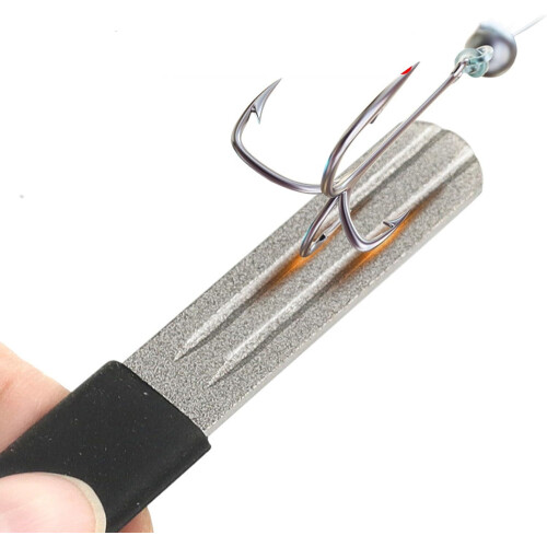 Grinding Tool Portable DoubleSided Fishing Hook Grinding Stone Fishhook Sharpening Whetstone File 1