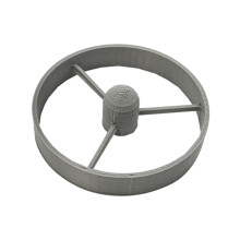 Pond Fish Feeder Round Floating Food Dispenser Prevents Scattering Durable WaterResistant Design