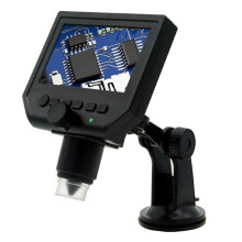 Lab Microscope Accessories Digital Microscope 12MP 7Inch LCD Display HD 720P 11200X Continuous Magnification 600X Set3