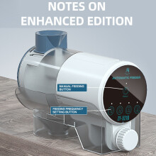 Automatic Fish Feeder with Timer, 220ml, ABS, Adjustable Volume
