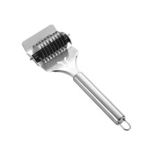 Stainless Steel Pasta Maker with Manual Noodle Cutter Roller for Easy Pasta Cutting and Slicing