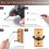 Hardwood Violin Wall Mount & Bow Hook for Safe Display 2