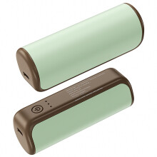Rechargeable Double Hands Warmers Magnetic Connection 3-Green