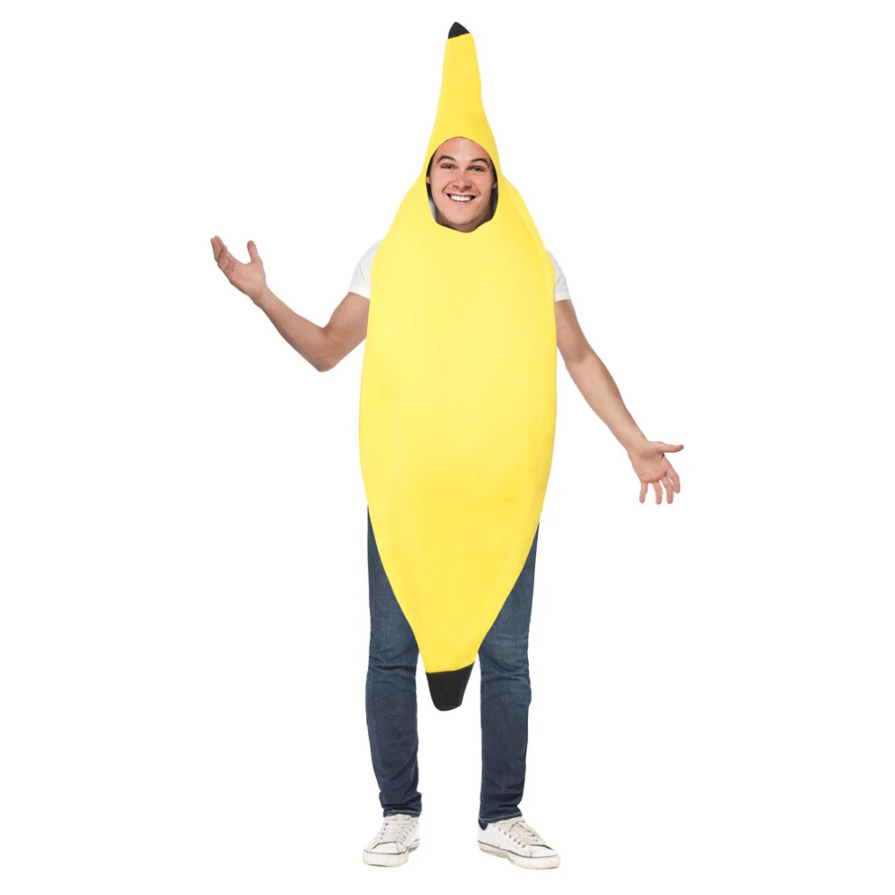 Smiffy's Unisex Adult Banana Costume Not,Specified