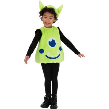 (1-2 Years, Green/Blue) Smiffys Childrens/Kids Alien Tabard Set