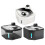 Pet Water Fountain 2.8L Capacity Continuous Water System-Black 3