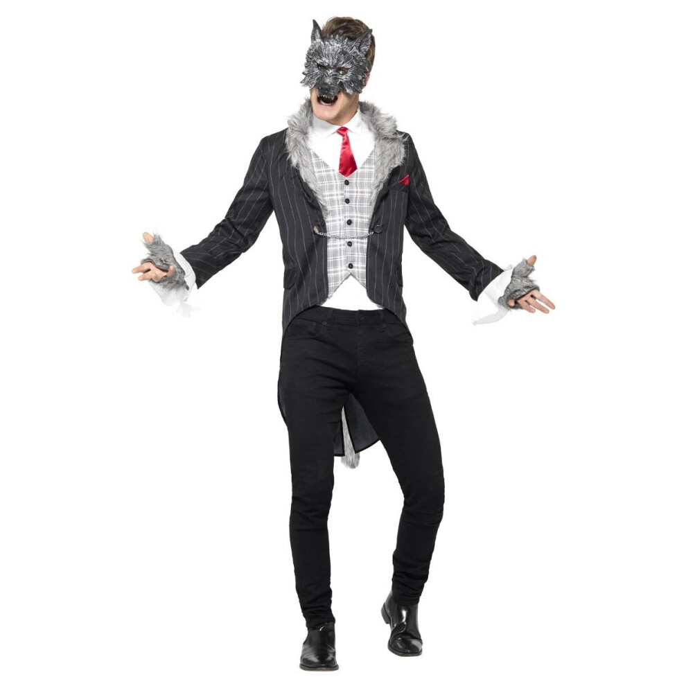 Smiffy's Unisex Adult Deluxe Big Bad Wolf Costume Set Not,Specified