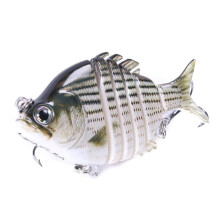 Realistic Fishing Lures With Double Hook Slow Sinking Swimbaits For Freshwater And Saltwater