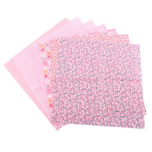 Quilting Fabric Squares Bundle Different Patterns Printed Cotton Craft Hobby Fabric Handmade Cloths for Arts Sewing Patchwork DIY Scrapbooking