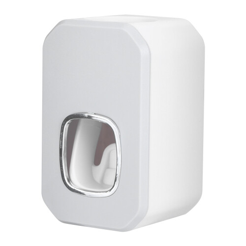 Automatic Toothpaste Squeezer Wall Mounted For Bathroom, Self Adhesive Toothbrush Holder With Dustproof Cover Multifunctional Organizer Suitable For H 1