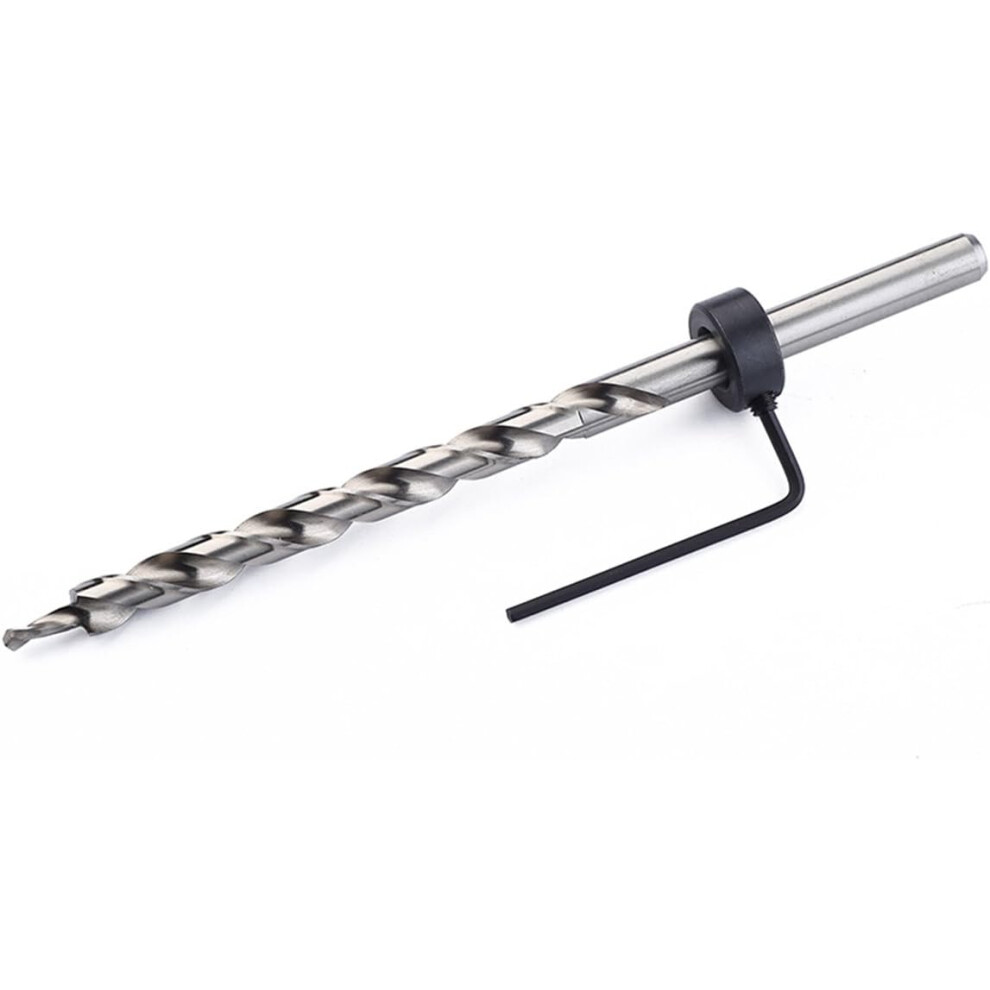 Precision Step Drill Bit, Hss For Cutting Through Various Materials, Compact Size For Convenient Storage, Adaptable To Pocket Hole Jig Kits 9074015792633