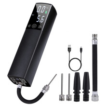 Battery Powered Digital Display Ball Pump, High Capacity Battery & Silent Design, Multipurpose Accurate Pressure Gauge & Ergonomic Design for Easy