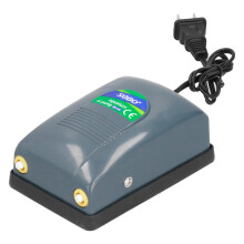 Adjustable Air Flow Oxygenator, Battery Operated Oxygen Diffuser, Silent Air Pump for Aquariums Maintains Constant Gas Pressure, Easy to Install with