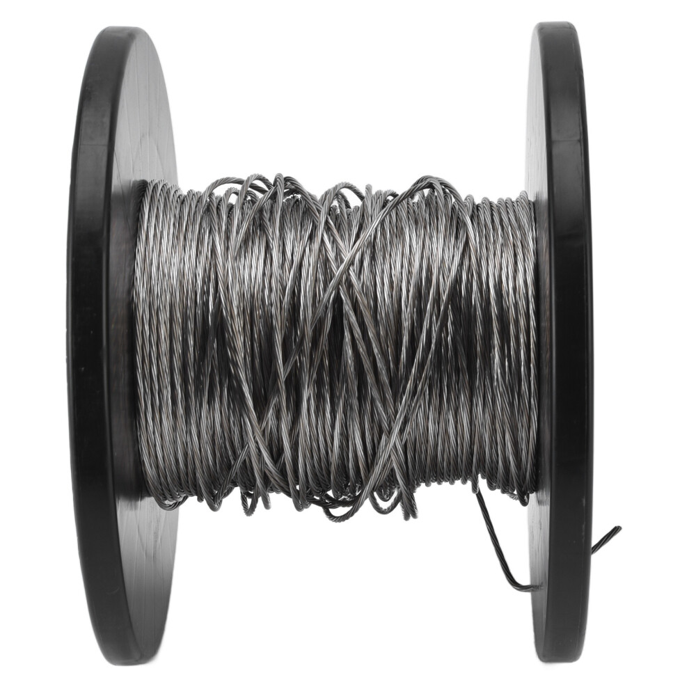 Flexible Aluminum Magnesium Alloy Wire, Electric Fence Conductive Wire 100M, High Conductivity And Durability For Outdoor, Garden, Home Security Needs 9405630773415