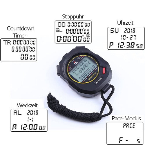 Chrono Genius, εργονομικά σχεδιασμένο χρονόμετρο με λειτουργία ρυθμού για αγωνιστικά 2