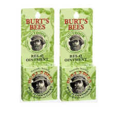 Burts Bees Res-Q Ointment  Natural Multipurpose 0.6 Oz (2 Pack)