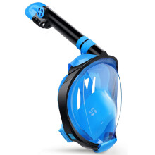 Équipement de plongée en apnée étanche, système respiratoire de sécurité pour débutants, masque de plongée panoramique sous-marine pour une