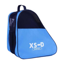 Roller Skate Bag With Handle, Portable Skate Carry Bag For Inline And Figure Skates, Easy Transport For Kids, Blue