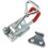 Heavy Duty Toggle Latch Clamp 100kg Clamping Force Galvanized Iron Secure Cabinet Lock Large 5