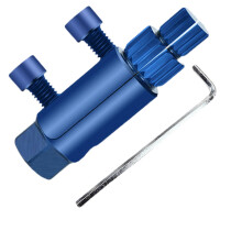 Pipe extractor for broken pipes, thread extractor for broken valves, easy removal, for damaged water pipes (blue)