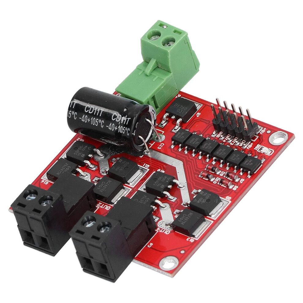 Resefinem Dc Motor Driver Module Dual Hbridge 6.5V27v 7A 50A 9426802383010