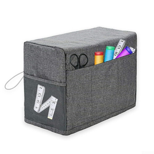 Sewing tool organizer bag, waterproof design with ample space inside (gray) Gray