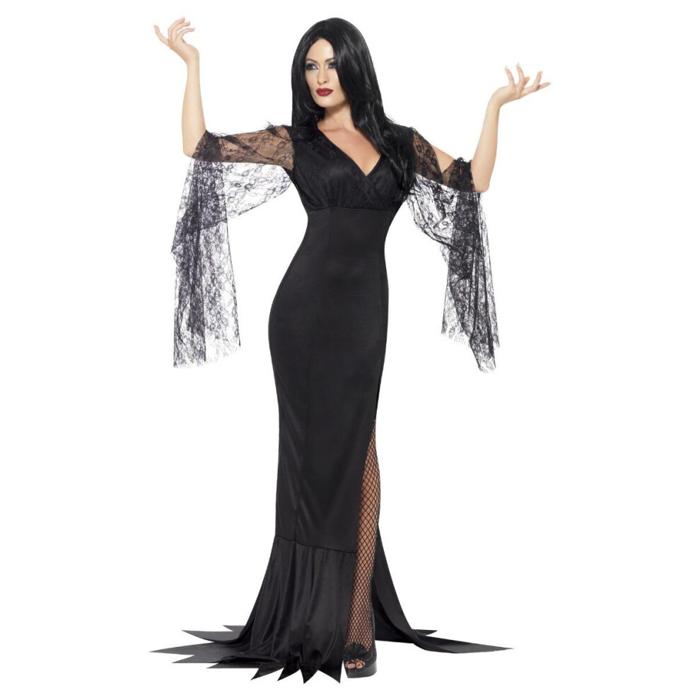 Smiffy's (S, Black) Womens/Ladies Immortal Soul Halloween Costume Dress