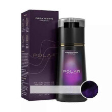 (Purple)Polar Hair Dye Shampoo, Polar Hair Care, Hair Care Shampoo 200ml